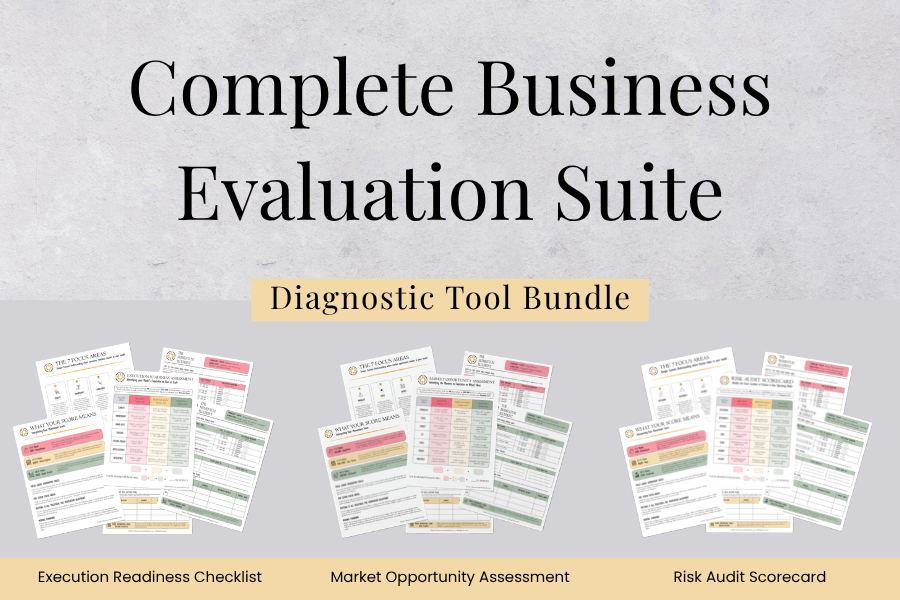 Complete Business Evaluation Suite: Diagnostic Tool Bundle