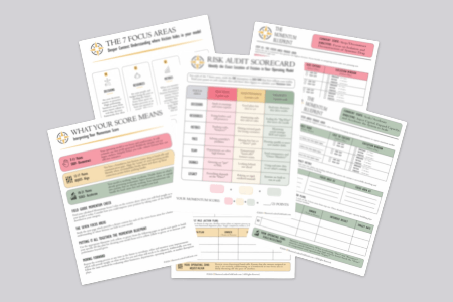 Risk Audit Scorecard: Operating Model Assessment Template